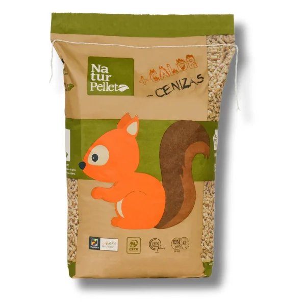 Naturpellet – Palé de 70 sacos de 15 kg